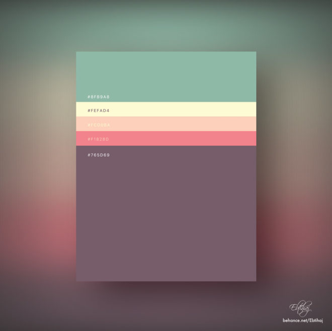 8 Flat Color Palettes For Your Next Design Project